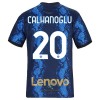 Officiële Voetbalshirt Inter Milan Hakan Calhanoglu 20 Thuis 2021-22 - Heren